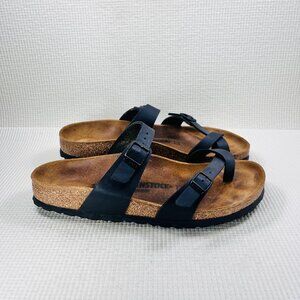 Birkenstock Women's Black Mayari Sandals Shoes size 39 US 8-8.5